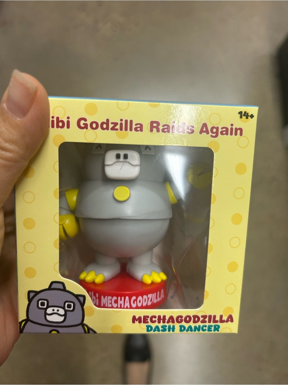 Chibi Godzilla Dash Dancer mechagodzilla